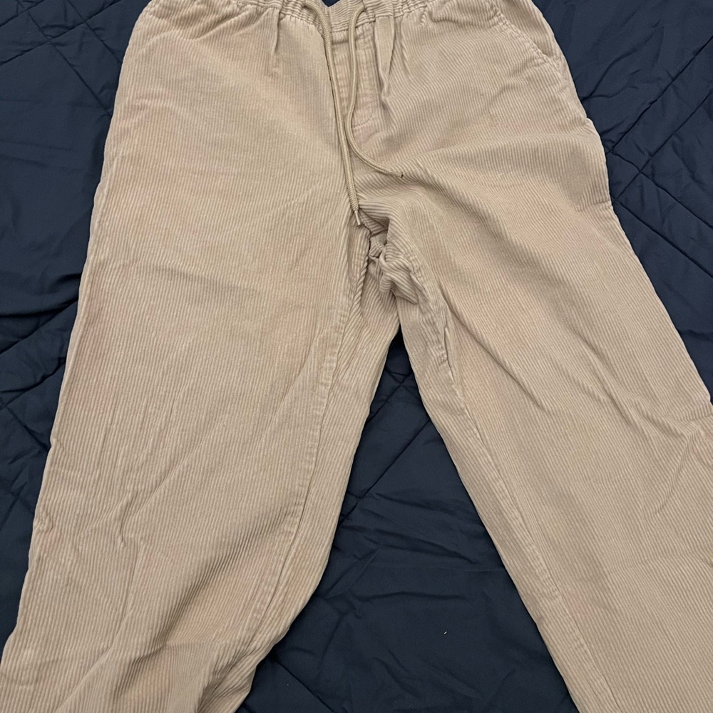 Men's Tan Corduroy Pants